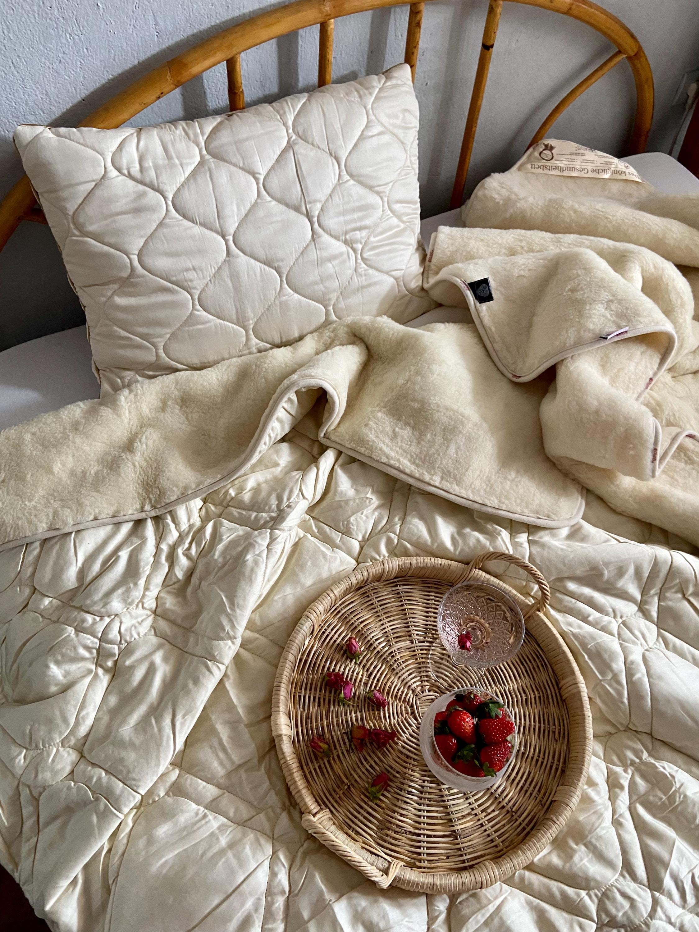 Natural blankets, duvets and quilts