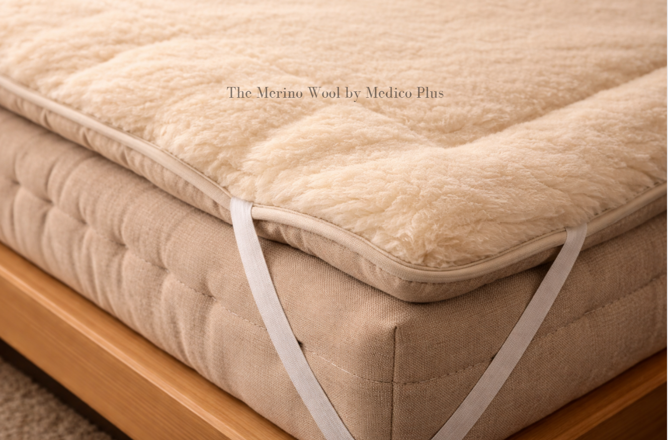 Merino Wool Mattress Topper – Double-Sided Natural Comfort